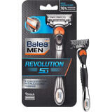 Balea MEN Revolution 5.1 razor + spare, 1 piece