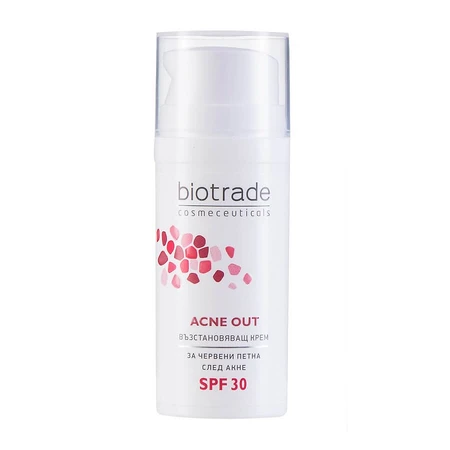 Acne Out Repair Cream with SPF 30, 30 ml, Biotrade