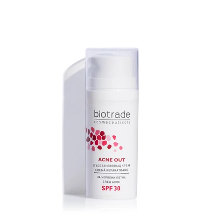 Acne Out Repair Cream with SPF 30, 30 ml, Biotrade