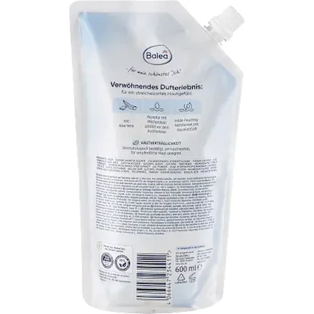 Balea Cremedusche Sensitive Nachfüllpack, 600 ml
