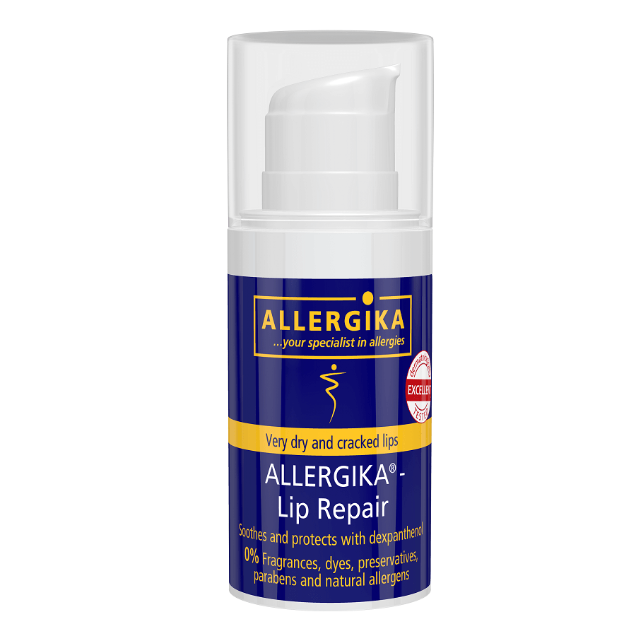 Cremă reparatoare pentru buze, 15 ml, Allergika