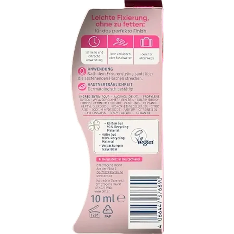 Balea Stick Finish para peinar, 10 ml
