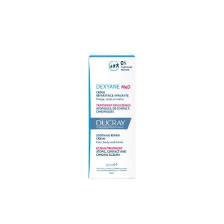 Crema reparatoare si calmanta Dexyane MED, 30 ml, Ducray