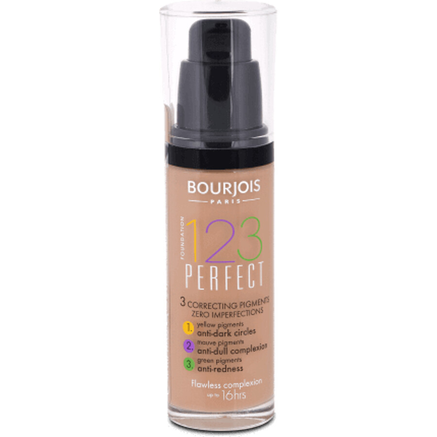 Buorjois Paris 123 Perfect fond de teint 54 Beige, 30 ml