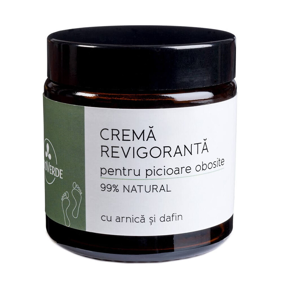 Cremă Revigorantă pentru picioare obosite, 120 ml, Trio Verde