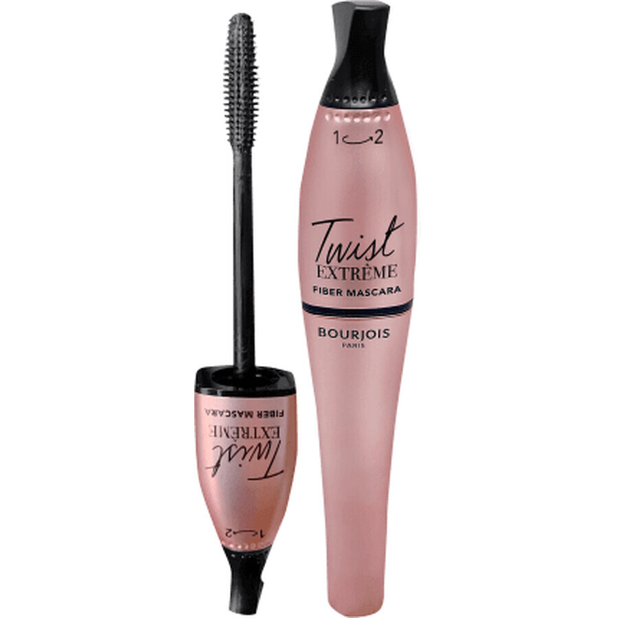 Buorjois Paris Twist Extreme Fiber mascara 24 Black, 8 ml