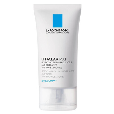 La Roche-Posay Effaclar Mat Feuchtigkeitsspendende und mattierende, talgregulierende Creme, 40 ml