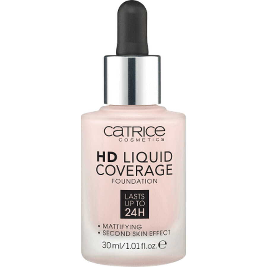 Catrice HD Liquid Coverage fond de ten 002 Porcelain Beige, 30 ml