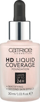 Catrice HD Liquid Coverage Foundation 002 Porcelain Beige, 30 ml