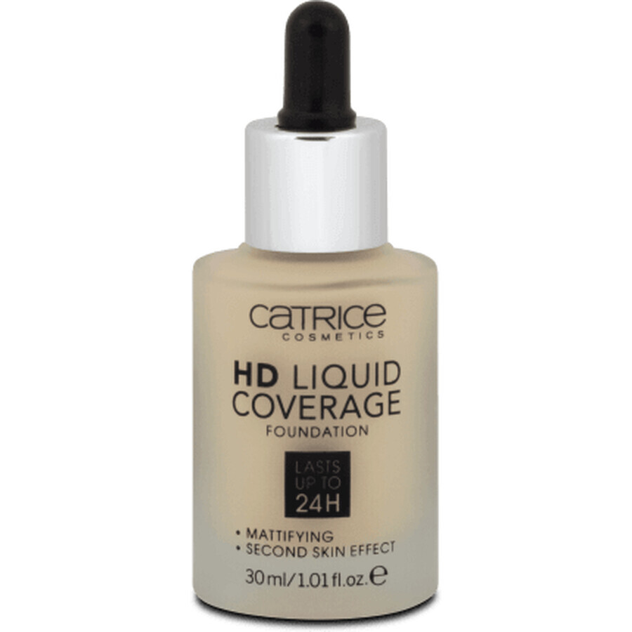 Catrice HD Liquid Coverage Foundation 010 Light Beige, 30 ml