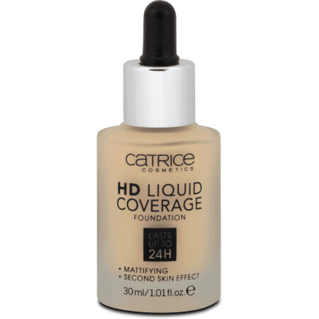 Catrice HD Liquid Coverage fond de ten 040 Warm Beige, 30 ml