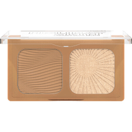 Catrice Holiday Skin Duo-Palette Bronzer und Illuminator 010 Out Of Office, 5,5 g