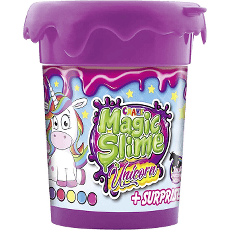 CRAZE Slime cu surpriză unicorn, 1 buc