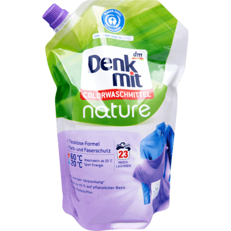 Denkmit nature detergent pentru rufe colorate 23 spălări, 23 Spălări