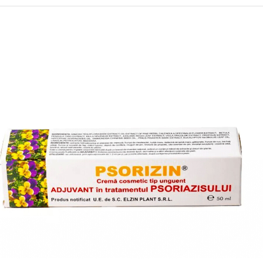 Psorizin Salbencreme, 50 ml, Elzin Pflanze