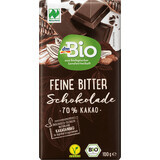 DmBio Ciocolată amăruie 70% cacao, 100 g