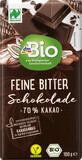 DmBio Bitterschokolade 70% Kakao, 100 g