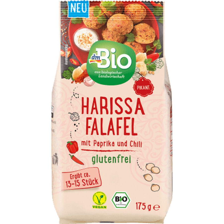 DmBio Falafel picant fără gluten ECO, 175 g