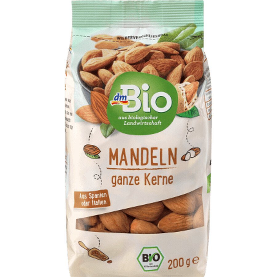 DmBio Ganze Mandeln, 200 g