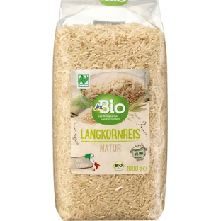 DmBio Long grain rice ECO, 1 Kg