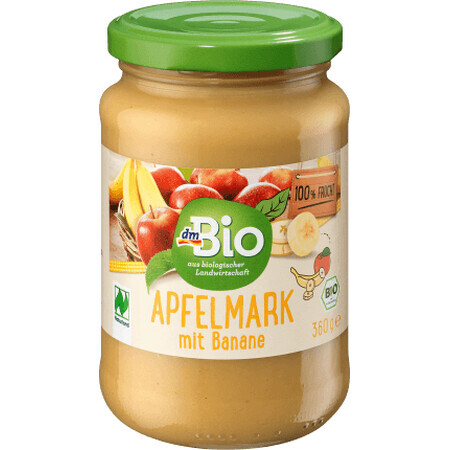 DmBio Appelmoes met bananen ECO, 360 g