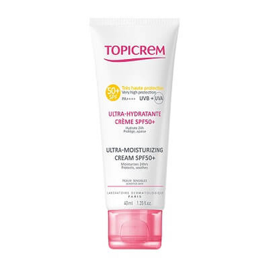 Crema ultra hidratanta SPF50+ Topicrem, 40 ml, NIGY