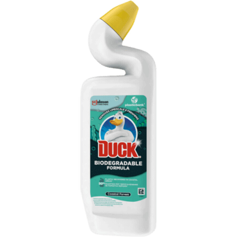 Duck Soluție curățare wc Coastal Forest, 750 ml