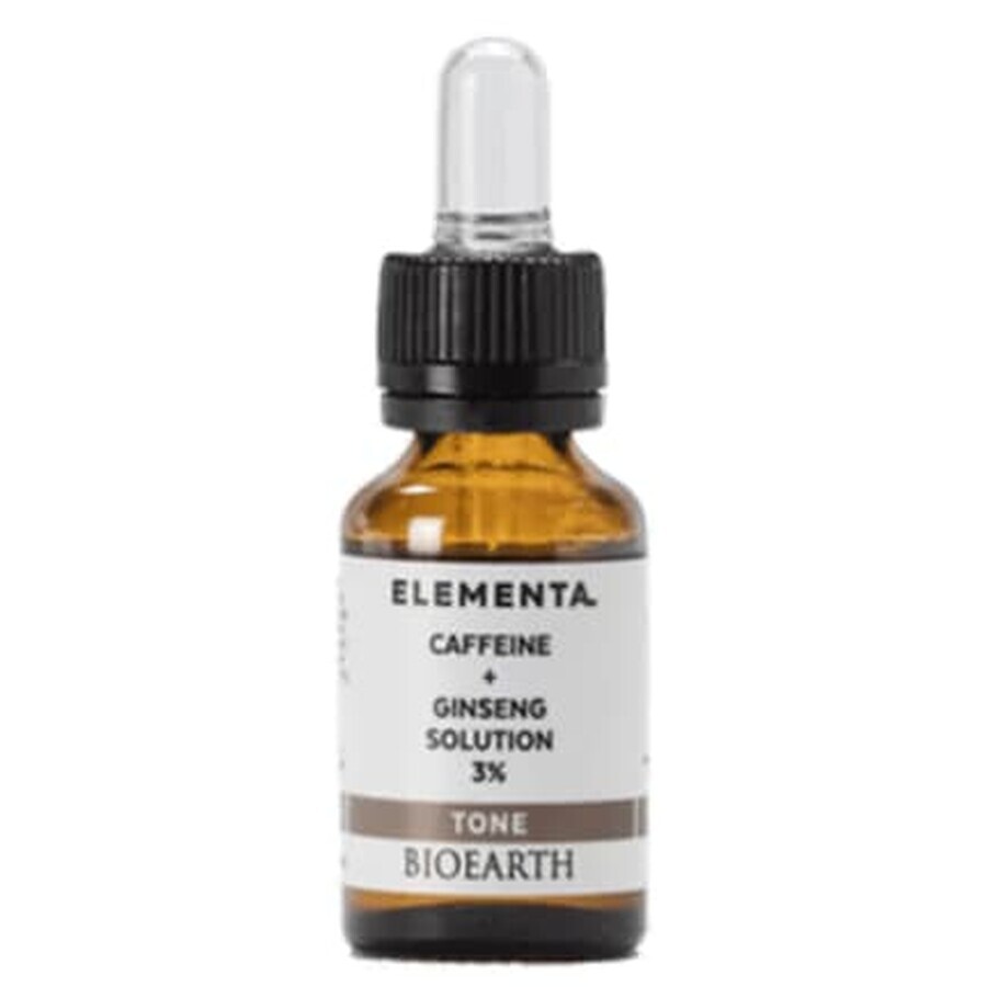 Elementa Ser cu Caffeine + Ginseng Solution 3%, 1 buc