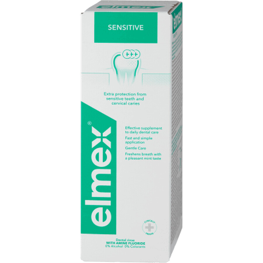 Elmex Apă de gura Sensitive, 400 ml