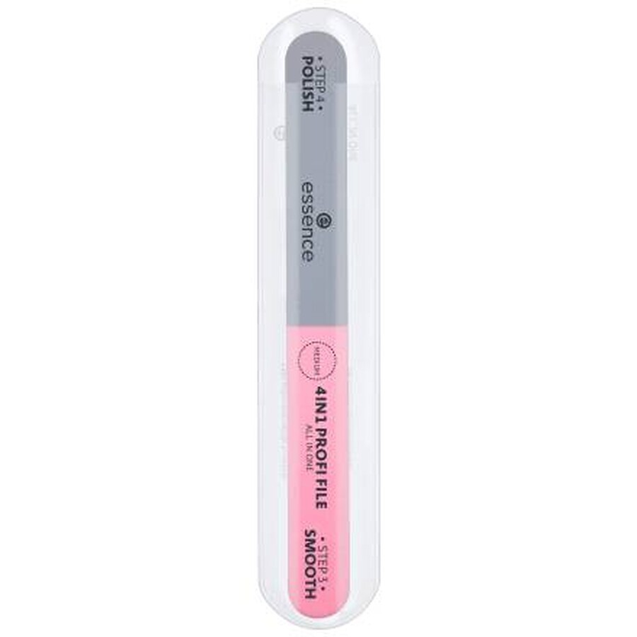 Essence Cosmetics 4IN1 PROFI FILE pilă de unghii, 1 buc