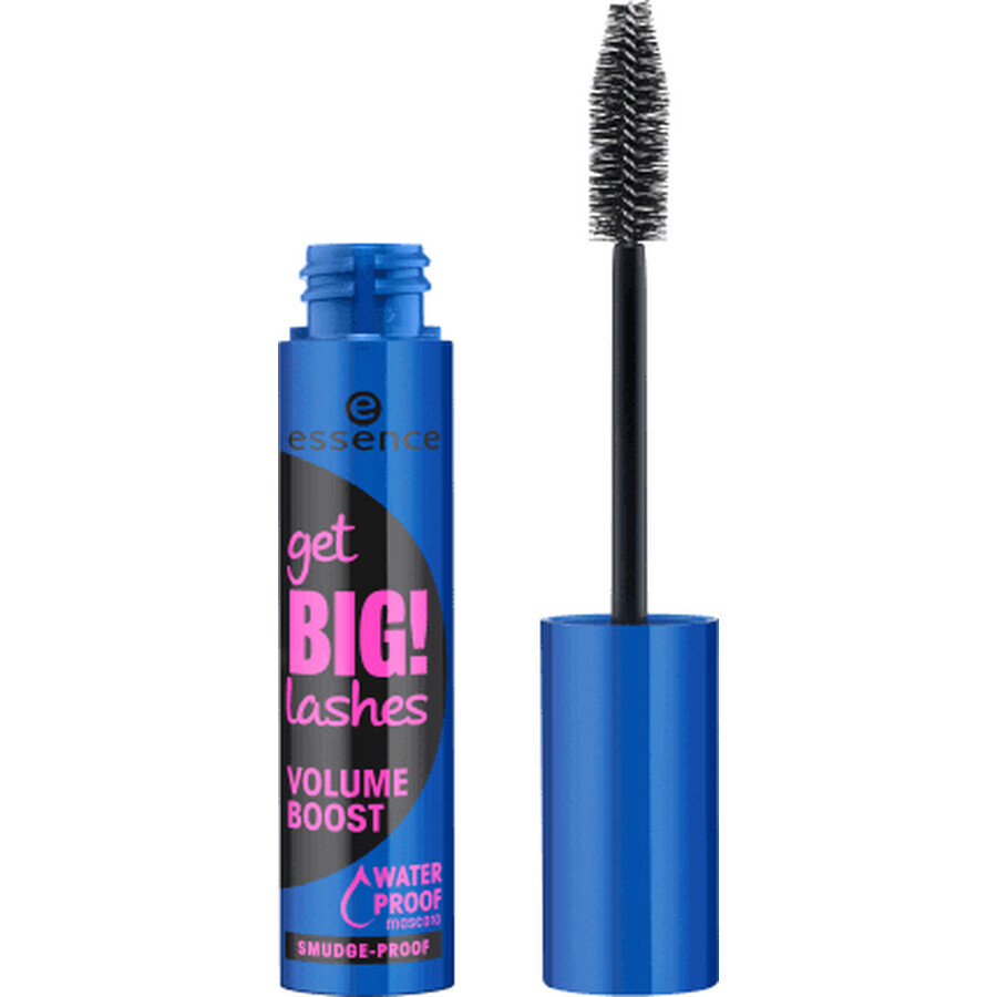 Essence Cosmetics Get Big! Lashes Mascara Volume Boost Waterproof 01 Black, 12 ml