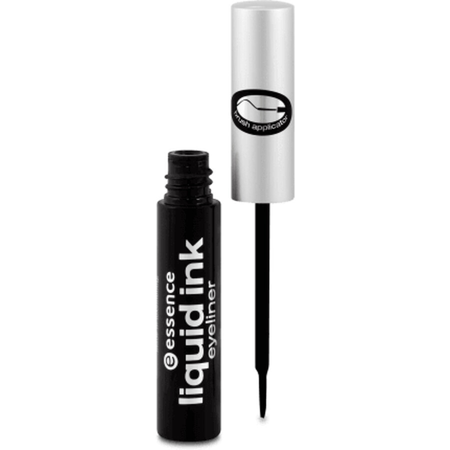 Essence Cosmetics Flüssige Tinte Augentusche 01 Schwarz, 3 ml