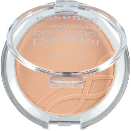 Essence Cosmetics Mattierender Kompaktpuder 02 Soft Beige, 12 g