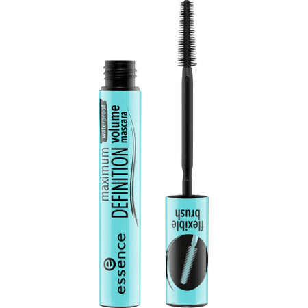 Essence Cosmetics Maximum Definition volume mascara waterproof 01 Black, 8 ml