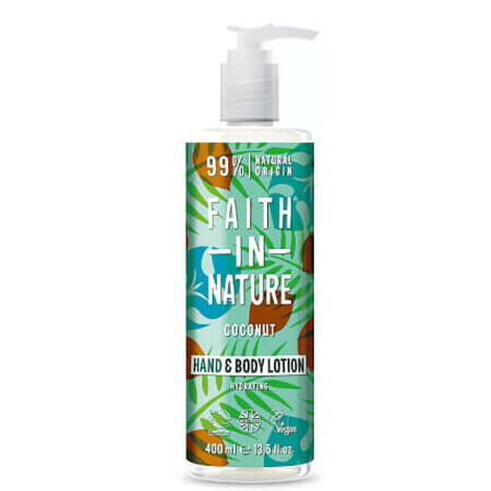 Faith in Nature Loțiune cu cocos pentru corp, 400 ml