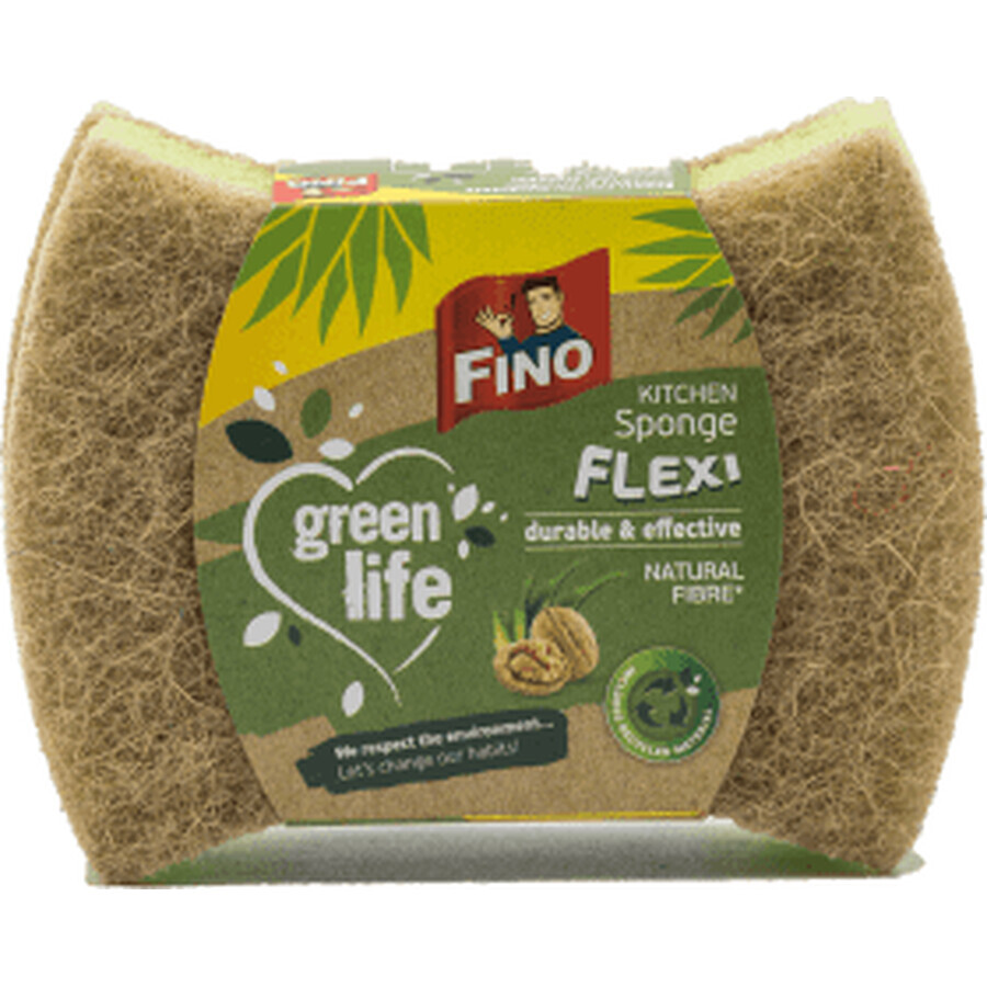 Fino Bureți de vase Flexi green life, 2 buc