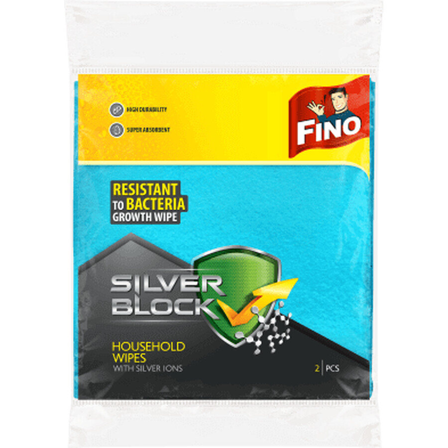 Fino Fino silver block lavete multifuncționale, 2 buc