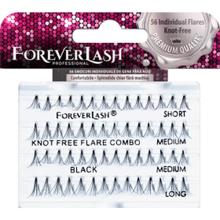 ForeverLash Individual False Knotless Knotless Combo Genes, 1 Stück