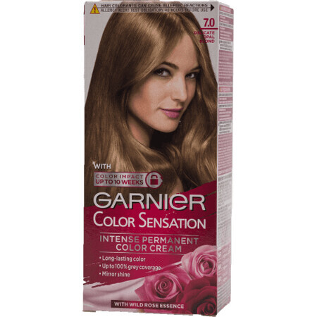 Garnier Color Sensation Dauerhafte Haarfarbe 7.0 Opalblond, 1 Stück