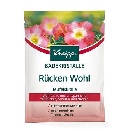 Cristale de baie, spate relaxat, 60 g, Kneipp