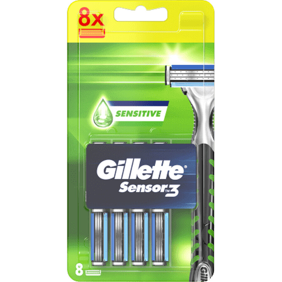 Gillette Rezerve aparat de ras sensitive, 8 buc