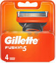 Gillette Fusion Rasierklingen-Nachf&#252;llpackungen, 4 St&#252;ck