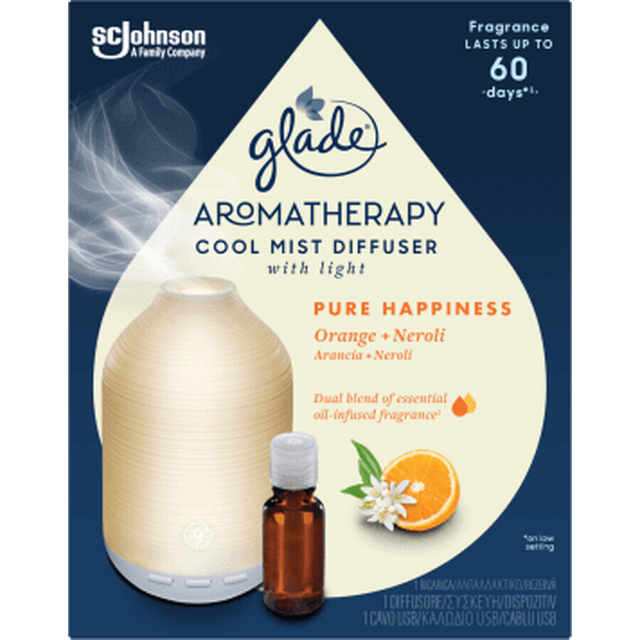 Glade Difuzor uleiuri esențiale Aromatherapy Pure Happiness, 17,4 ml