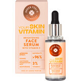 Green Feels Ser iluminator cu vitamina C pentru față, 30 ml