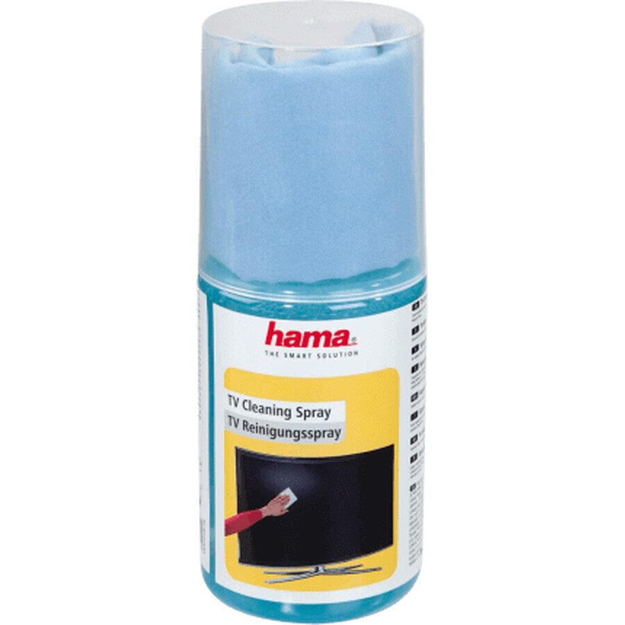 Hama Spray curățare TV + lavetă microfibră, 250 g