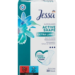 Jessa absorberende Active Shape extra lang, 30 stuks