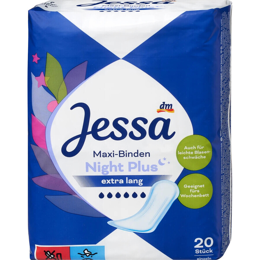 Jessa Assorbente maxi notte plus, 20 pz