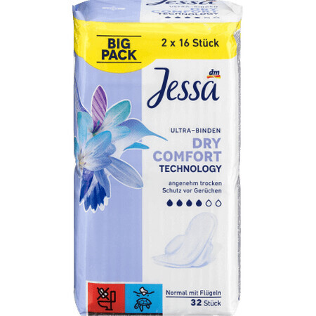 Jessa Absorbante ultra dry comfort, 32 buc