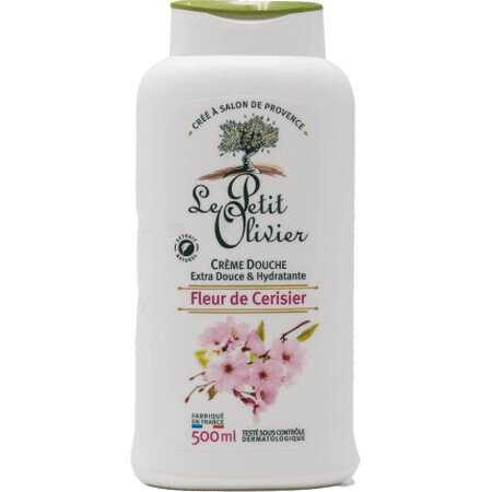 Le Petit Olivier  Gel de duș cu flori de cireș, 500 ml