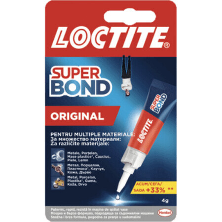 Loctite Adeziv instant Super Bond Original, 4 g